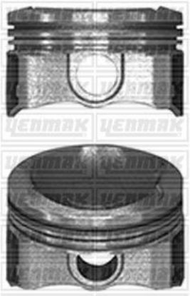 PİSTON SEGMAN 0.50 75.50MM 301-C ELYSEE resmi