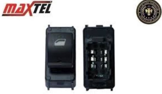 CAM AÇMA DÜĞMESİ ÖN 6FİŞ SİYAH   301-C3-DS3 10-15 resmi