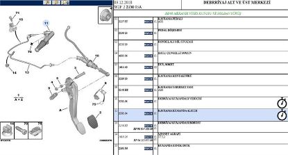 DEBRİYAJ ALT MERKEZ 508-C5-TEPEE resmi