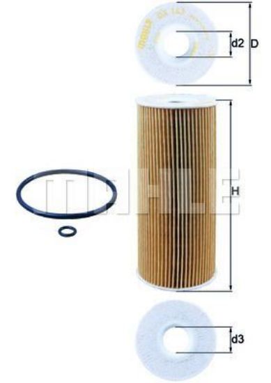 YAĞ FİLTRESİ  LT35-CRAFTER EURO4 ANJ/AVR  94-09 resmi