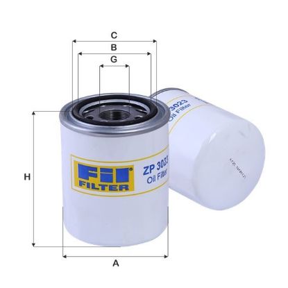 YAĞ FİLTRESİ  H1/H100/H350-PREGIO  2.5CRDI resmi
