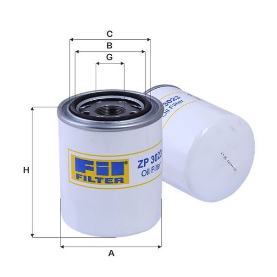 YAĞ FİLTRESİ  H1/H100/H350-PREGIO  2.5CRDI resmi