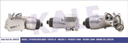 YAĞ SOĞUTUCUSU KOMPLE 107 206 307 C1 2 C3 DV4 resmi