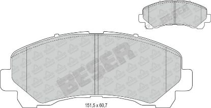 ÖN FREN BALATASI    D-MAX 2.5DITD 11-> resmi