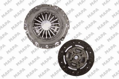 DEBRİYAJ SETİ Rulmansız  MEGANE II 1.4/1.6 16V 02-> resmi