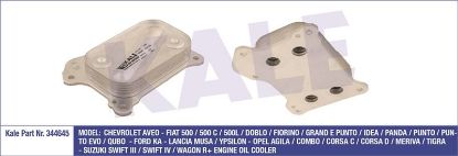 YAĞ SOĞUTUCUSU  CORSA C-COMBO-FIORINO-DOBLO-500  Z13DT/DTJ  04-> resmi