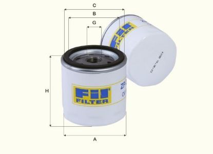 YAĞ FİLTRESİ   ASTRA F/G-CORSA B/C-VECTRA B/C  1.4/1.6/1.8/2.0  1995-> resmi