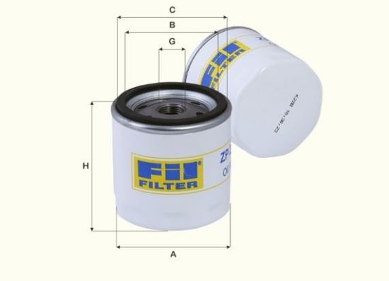 YAĞ FİLTRESİ   ASTRA F/G-CORSA B/C-VECTRA B/C  1.4/1.6/1.8/2.0  1995-> resmi
