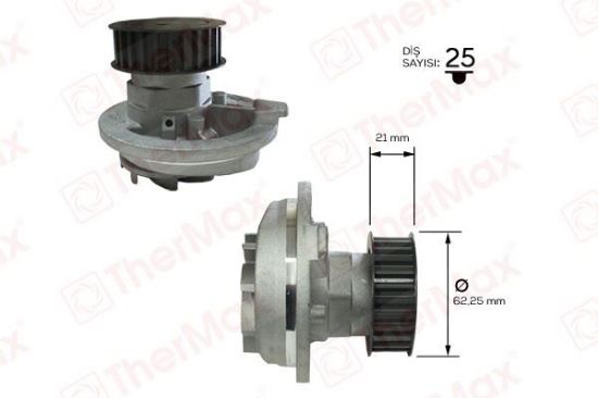 DEVİRDAİM POMPASI  ASTRA F/VECTRA A  1.6/1.8/2.0  C18NZ/C20NE   89-03 resmi