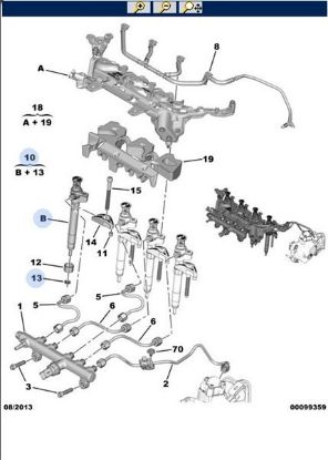ENJEKTÖR EXPERT IV-308-3008-508-5008-BOXERIII-C4-C5-JUMPERIII-JUMPY IV-FOCUS III-MONDEO V 2.0 resmi