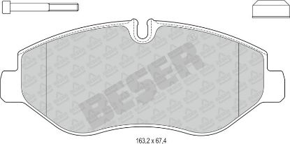 ÖN FREN BALATASI DAILY III 3.5 TON 2.3-3.0 06-> resmi
