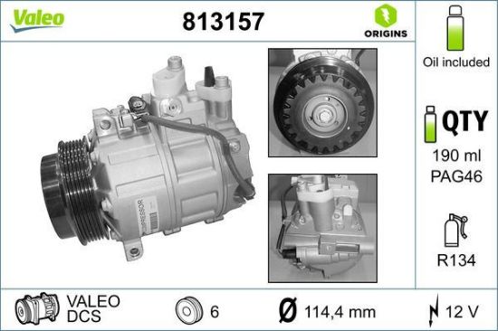 KLIMA KOMPRESORU W203 00>07 CL203 02>08 W211 02>08 W220 02>05 VITO W639 03>14 SPRINTER 06>09 resmi
