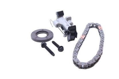 EKSANTİRİK ZİNCİRİ+GERGİ+KEÇESİ 8mm resmi