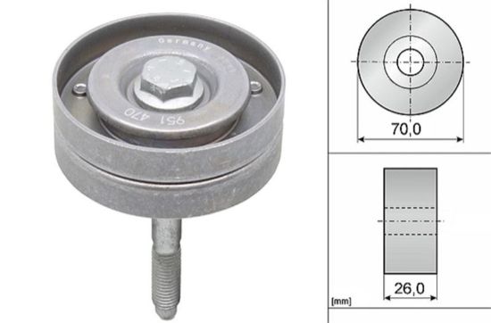 GERGI RULMANI V Kayisi SEAT - IBIZA V SPORTCOUPE (6J1, 6P1) - 1.4 TSI 06.09 - resmi