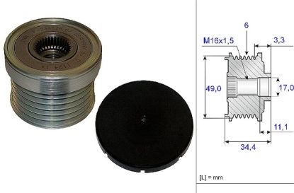 ALTERNATOR RULMANI BMW E81 resmi