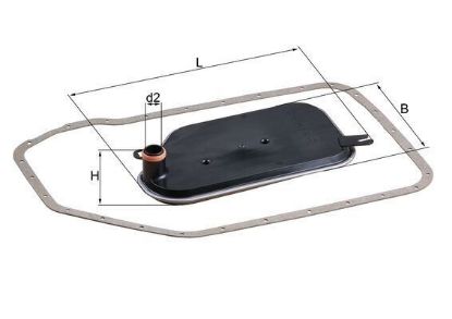 HİDROLİK FİLTRE TAKIMI PASSAT-A4-A6 97-05-SKODA SUPERB 02-05 ZF5HP19FL OTOMATİK ŞANZUMAN resmi
