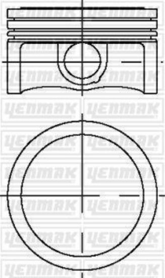 MOTOR PİSTON+SEGMAN 0.50 INSIGNIA-ASTRA J 1.6İ 16V180HP 09> resmi