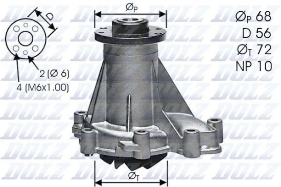 DEVIRDAIM POMPASI MERCEDES OM601>OM606 W124 S124 W202 S202 W210 S210 W140 W463 resmi