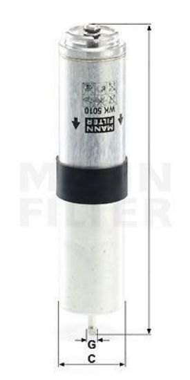 MAZOT FİLTRESİ      E90 316D-318D-320D 05-E84 X1 09-> resmi