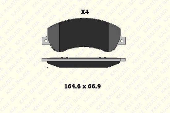 ÖN FREN BALATASI  TRANSIT  V347/155PS resmi