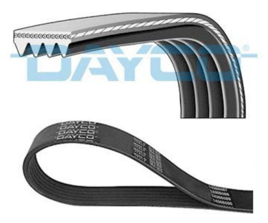 ALTERNATÖR KAYIŞI 4 PK 0775  CIVIC-LANCER 1,6İ- resmi