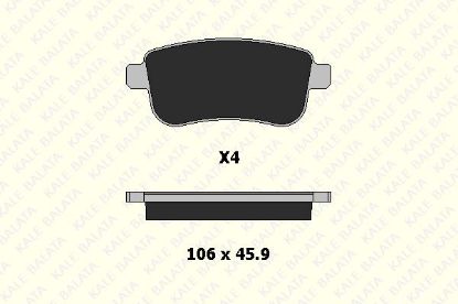 ARKA FREN BALATASI FLUENCE-MEGANE III-IV-G.SCENIC resmi