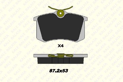 ARKA FREN BALATASI 307-308-PARTNER Tepee-megane II resmi