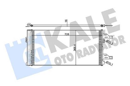 KLİMA RADYATÖRÜ (KONDANSER)   BOXER-JUMPER-DUCATO  2.2/3.0 06> resmi