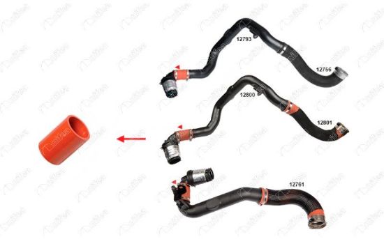 TURBO HORTUMU Küçük Silikon  MASTER III 2.3DCI 10- resmi