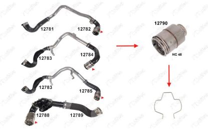 TURBO BORUSU SEGMANI  NV400-MOVANO B-MASTER III-MOVANO B II 2.3 dCi/CDTI resmi