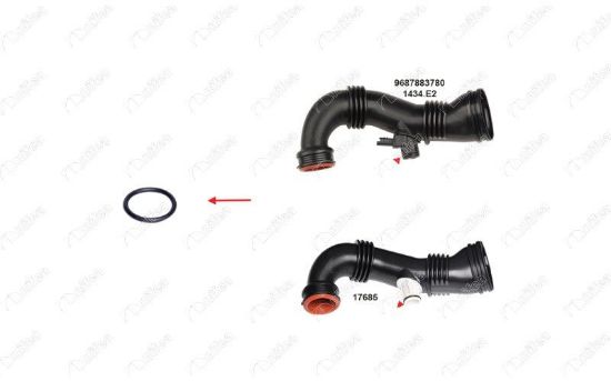 TURBO BORUSU CONTASI 24.00 x 3.00mm BERLİNGO C3 206 307 308 3008 EXPERT PARTNER 1.4 - 1.6 HDI 04>17 resmi