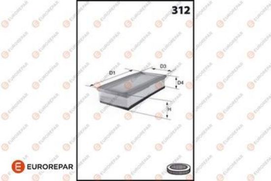 ERP HAVA FİLTRESİ MEGANE IV 1,5 DCI 1,6 DCI 16> resmi