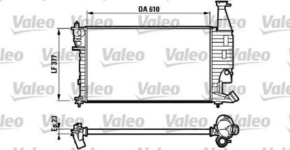 RADYATÖR PARTNER 96=-...02 1.4/1.9-BERLINGO AC+/13 resmi