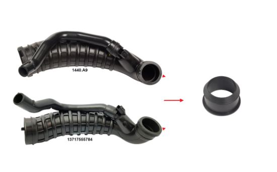 HAVA FİLTRE HORTUM CONTASI OK İLE GÖSTERİLEN CONTA 207 CABRIO CLUBMAN R55 MINI R56 1.6 BENZİN 06>15 resmi