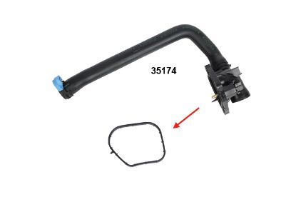 TERMOSTAT GÖVDE CONTASI 116İ-118İ-316İ N13B16 resmi