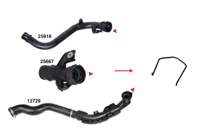 TURBO BORUSU SEGMANI  JUKE-QASHQAI 1.5DCI / EURO V resmi