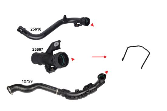 TURBO BORUSU SEGMANI  JUKE-QASHQAI 1.5DCI / EURO V resmi