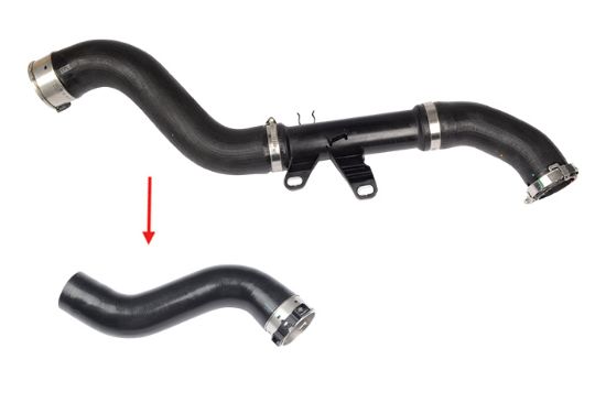 TURBO HORTUMU PLASTİK BORU HARİÇ SOL VITO resmi
