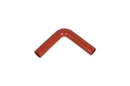SİLİKON DİRSEK HORTUMU 28mm x 38mm 15cm x 15cm 3 KAT POLYESTER KULLANILMIŞTIR resmi