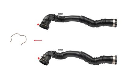 TURBO BORUSU SEKMANI 520 528 1.6/ 2.0 BENZİN 2007-2013 resmi