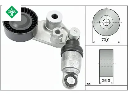 ALTERNATÖR GERGİ RULMANI (KÜTÜKLÜ) SSANGYONG ACTYON 2.0-KYRON 2.0-2.7 05=> resmi