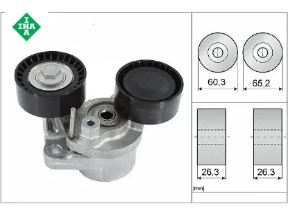 GERGİ RULMANI V KAYIŞI KÜTÜKLÜ      BMW 1/3/5/6/7/X1/X3 resmi