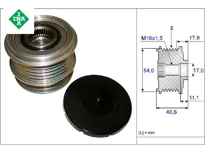 ALTERNATÖR KASNAĞI    MONDEO-S40-S60 resmi