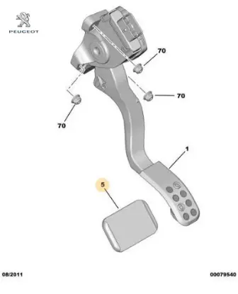 PEDAL BAKALİTİ resmi