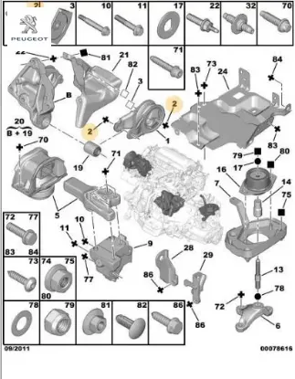 MOTOR KULAK BAĞLAN CİVATA resmi