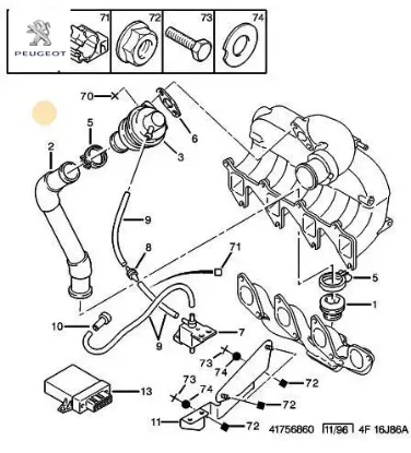 MANİFOLD BORUSU DJ5T resmi