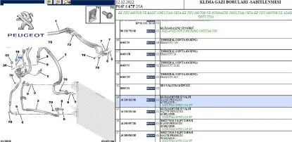 KLİMA HORTUM SUBABI 301-308-3008-5008 resmi