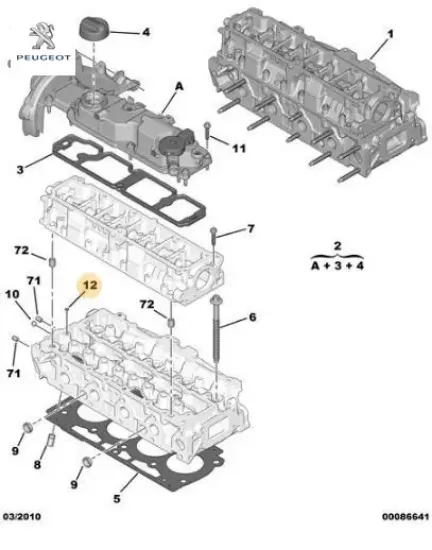 ORİNG LASTİK 206-307-BIPPER DV4 resmi