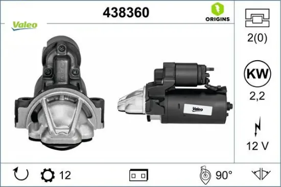 Marş Motoru Jumper-ducato-boxer 2.2 Valeo  6C1T11000AF   438360 resmi