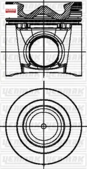 PİSTON SEGMAN 95,80+40mm BOXER III-DUCATO 3.0/F1C resmi